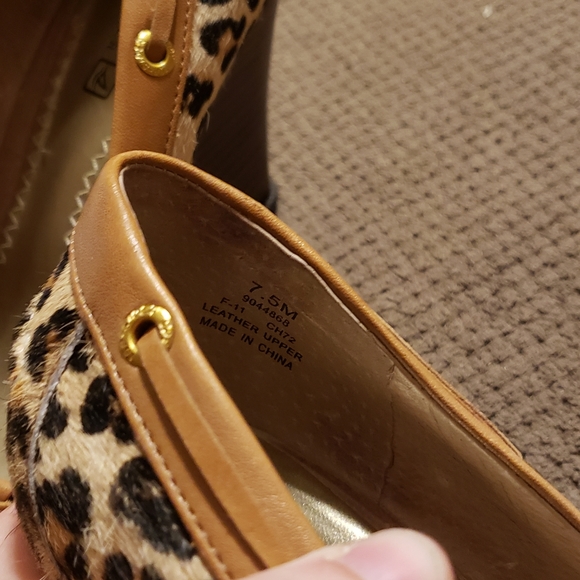 Sperry cheetah wedges - Picture 6 of 6
